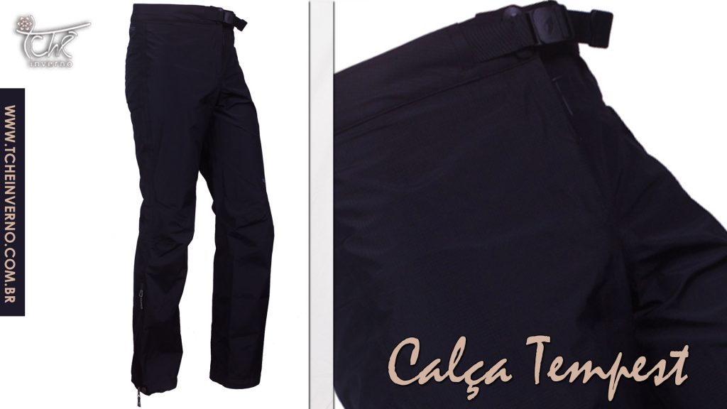 Para brincar na neve ou para frios mais intensos, é preciso usar no lugar do jeans uma calça impermeável.