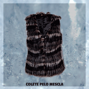 Colete Pelo Mesclado - Tchê Inverno