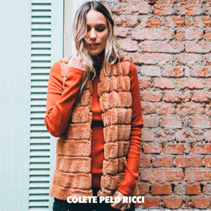 Colete Pelo Ricci - Tchê Inverno