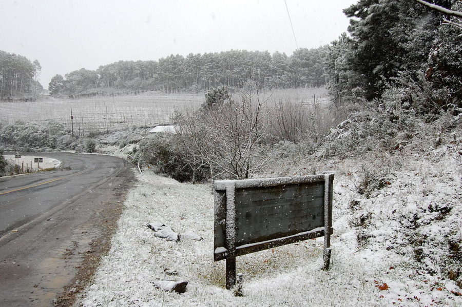 Lugares que Nevam no Brasil