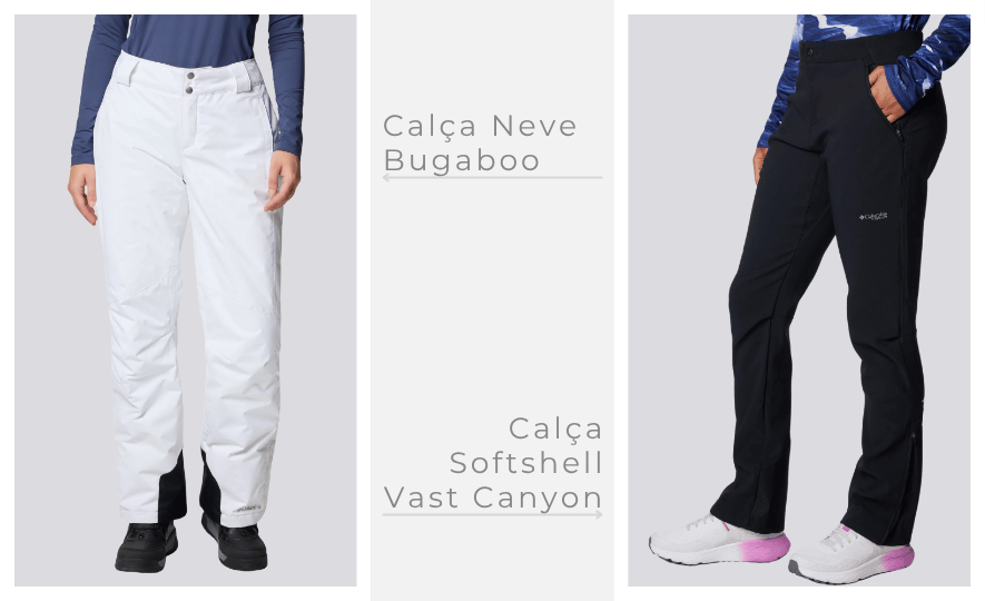 Calças para o inverno: Neve e Chuva